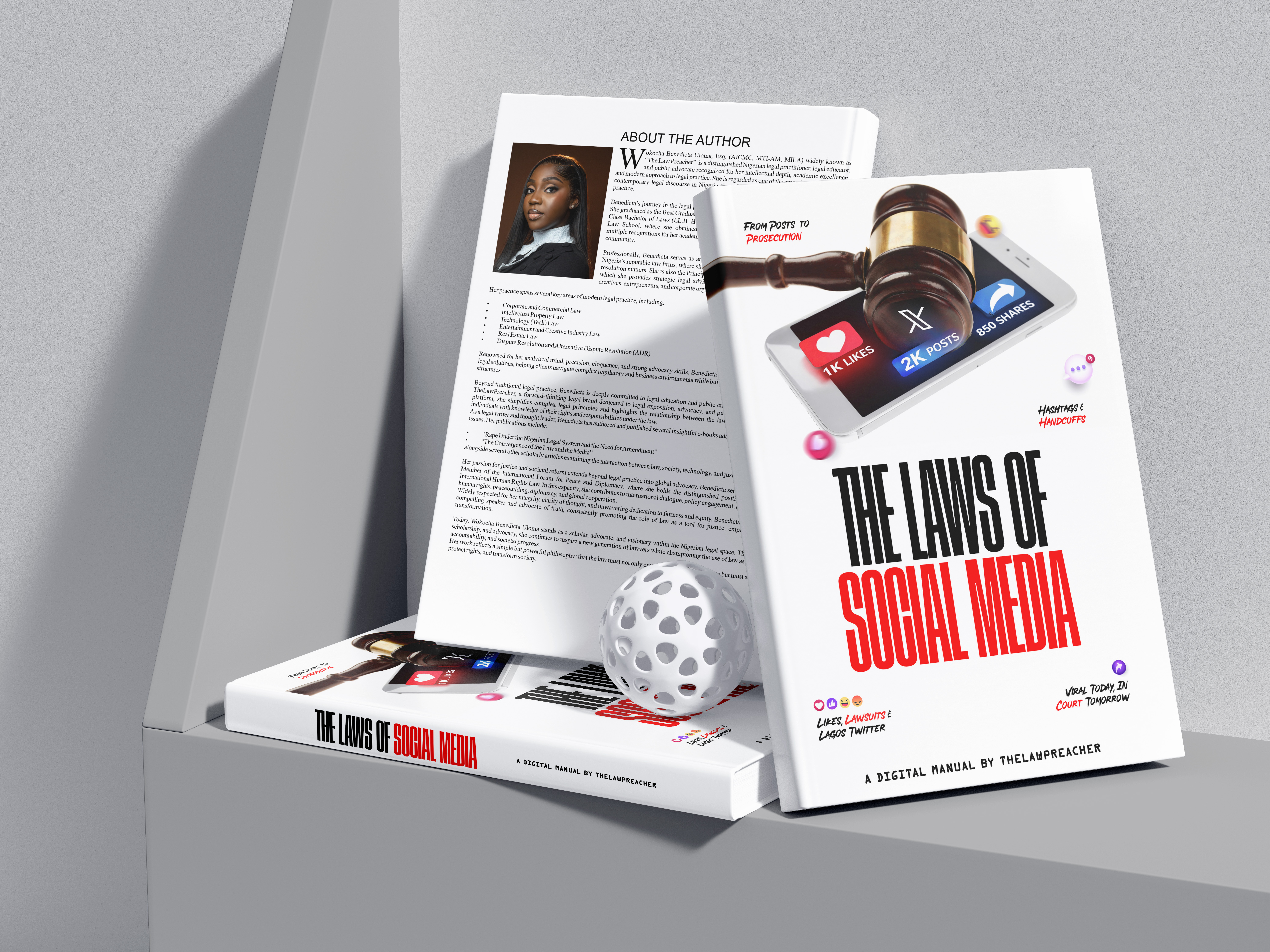 Book page side visual